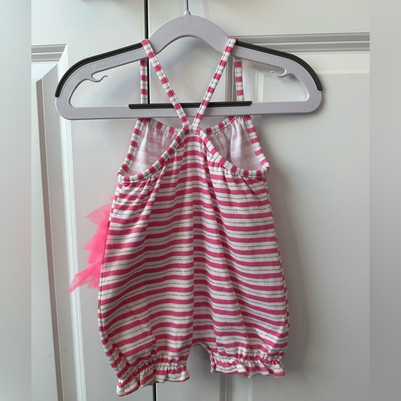 Mud Pie Flamingo Bubble (Size 0-6 Months) - Picture 3 of 5